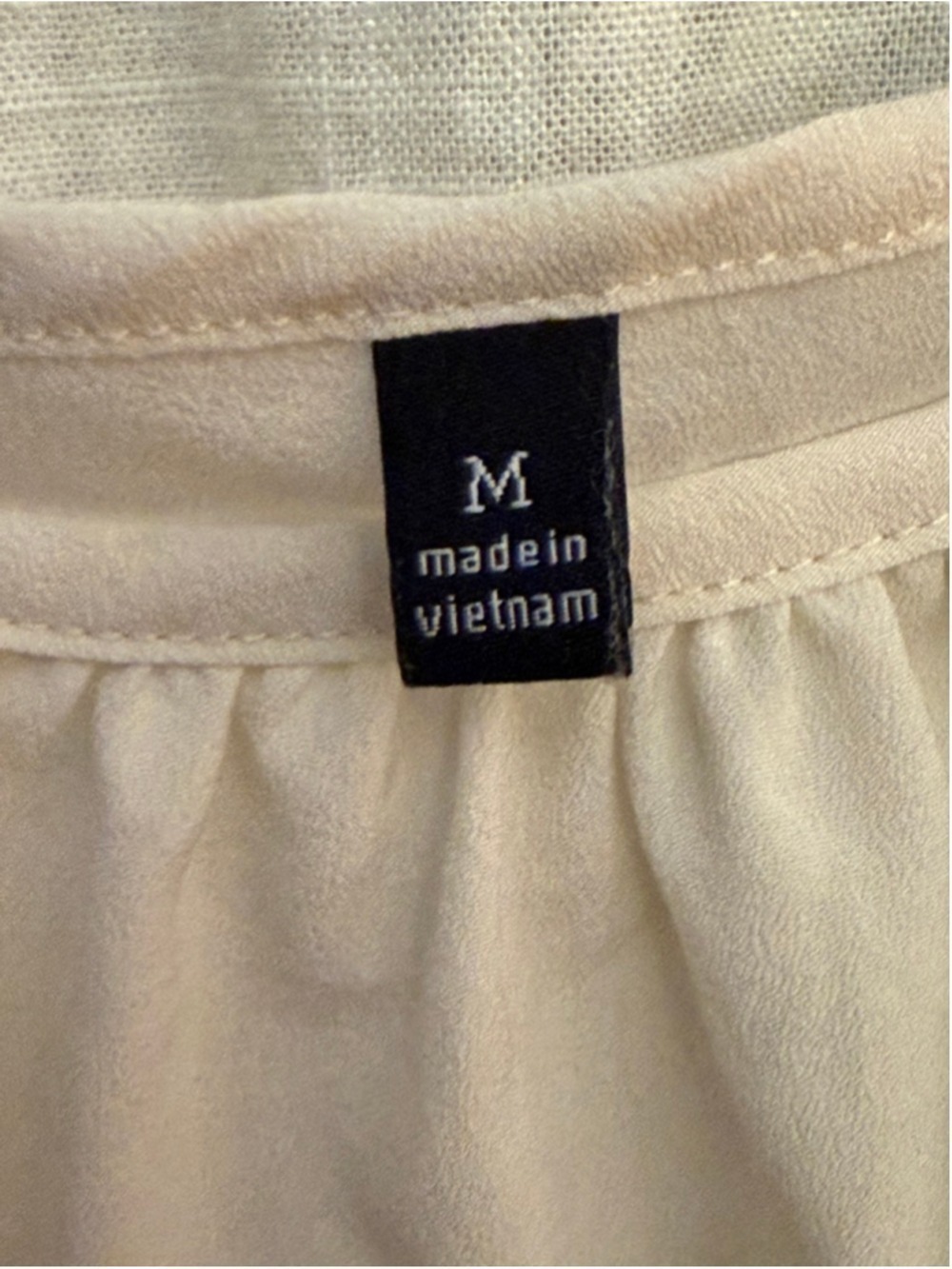 Cabi Laguna Slip Dress Cream Ivory Off White Embroidered Floral Size M EUC - Picture 8 of 9